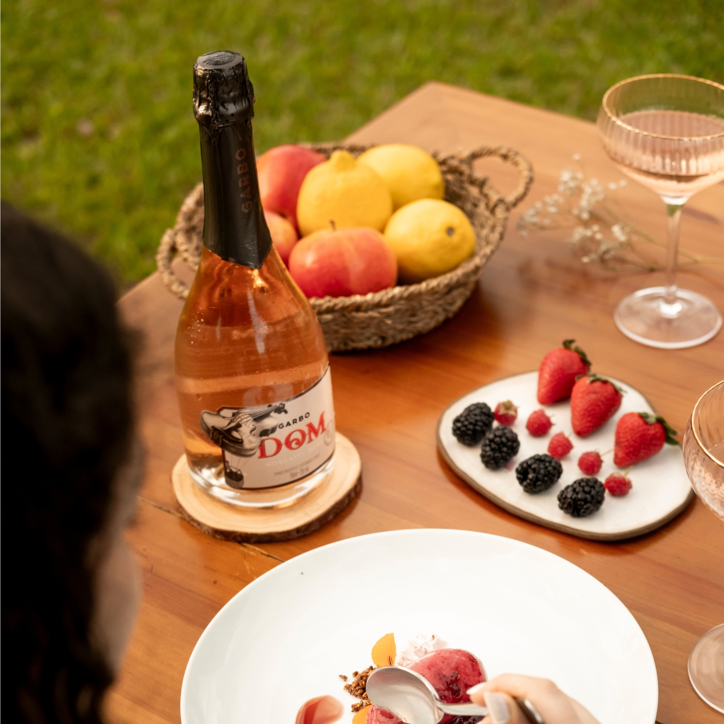 Espumante Moscatel Rosé